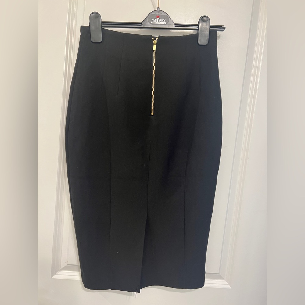 High waist Pencil skirt over the knee midi size 8 H&M